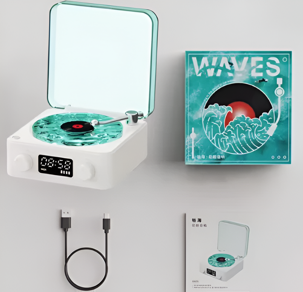 Elegancia™ Retro Wave wireless Speaker